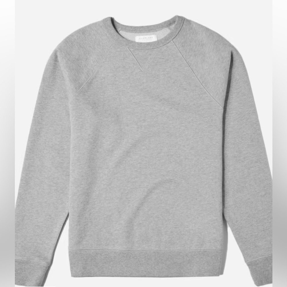 This sweatshirt is made of durable 12 oz french terry cotton. It’s soft & comfy